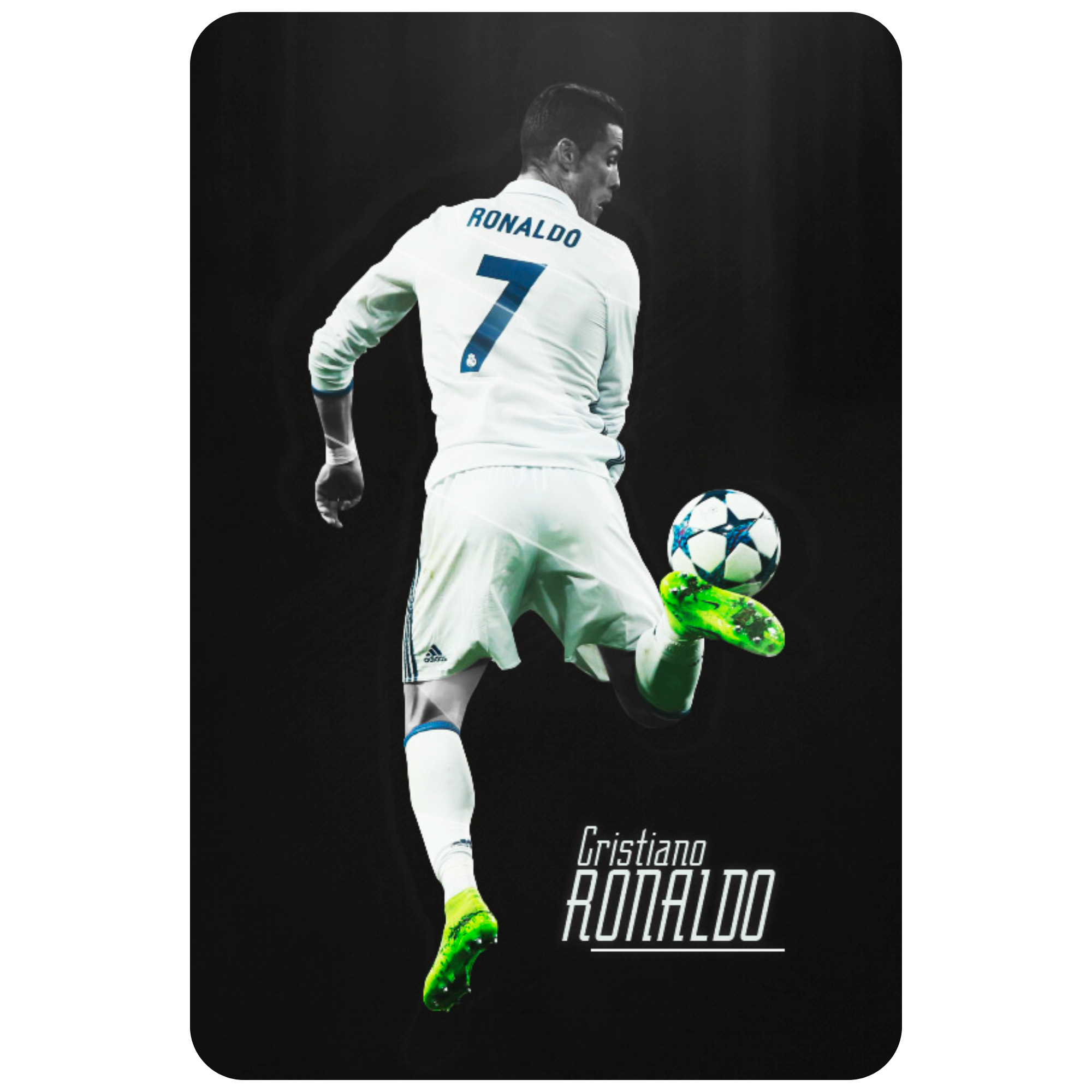 Textilní samolepka Cristiano Ronaldo 2